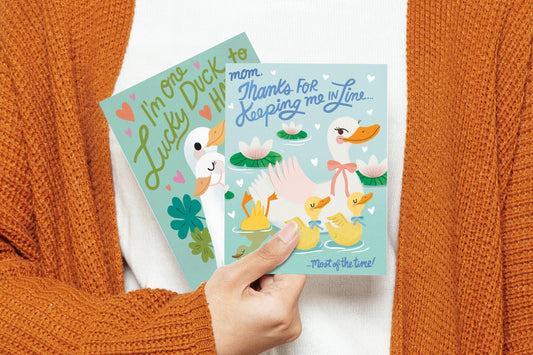 Just Hatched: New Greeting Cards with the Cutest Ducks You’ve Ever Seen! 🐥💌