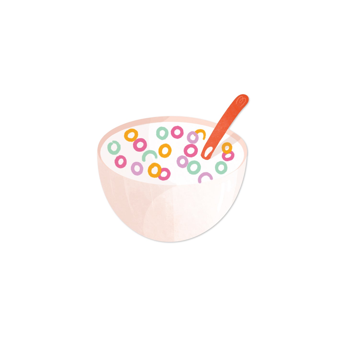 Cereal Vinyl Sticker