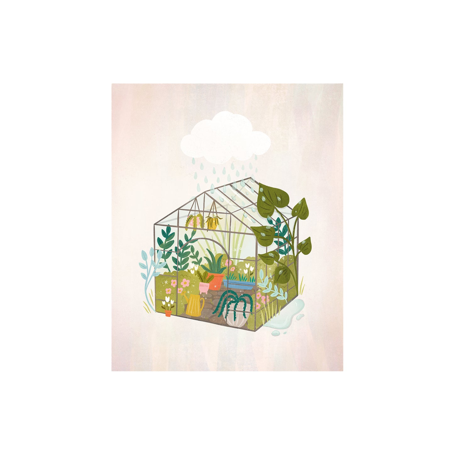 Green House Art Print