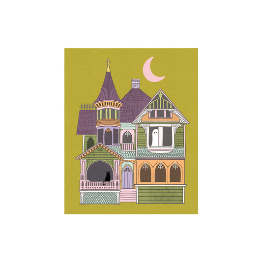Haunted House Art Print
