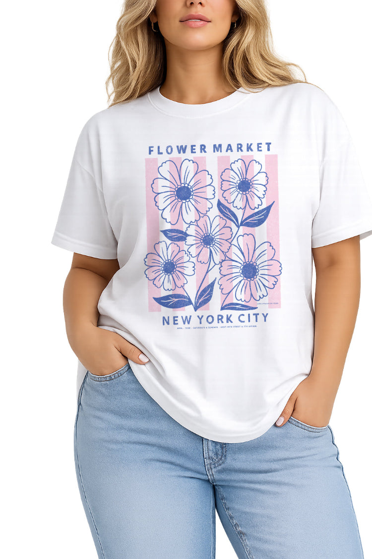 Chelsea Flower Market Floral T-Shirt