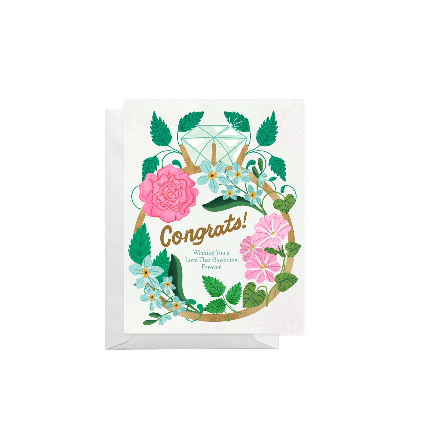 Wedding Ring Greeting Card