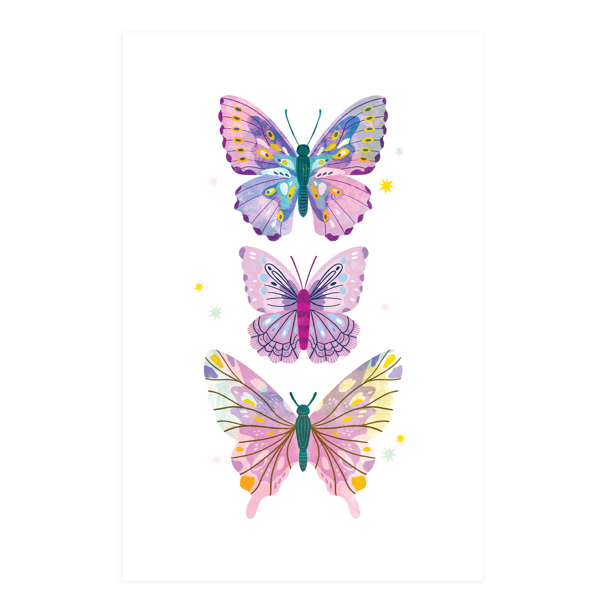 11x17 Butterfly Art Print