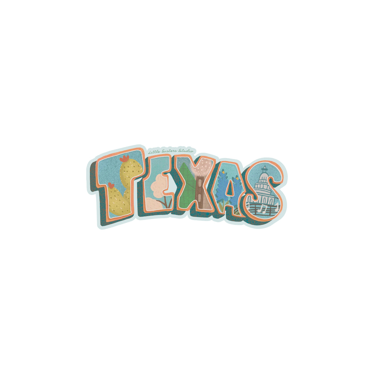 Texas Sticker