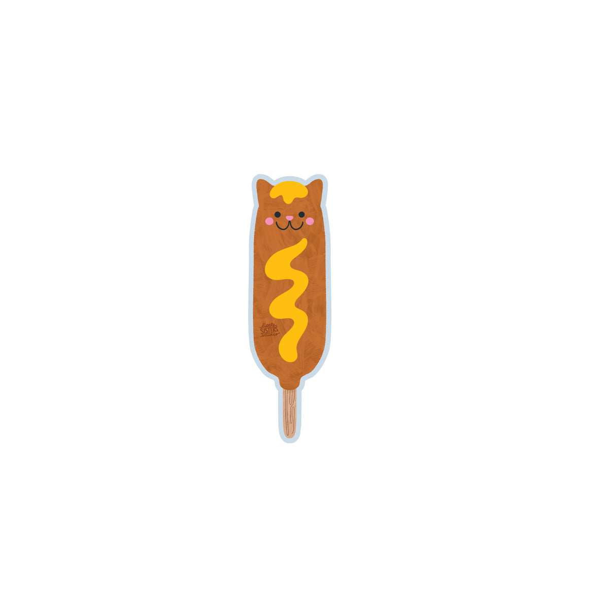 Corn-Cat Sticker