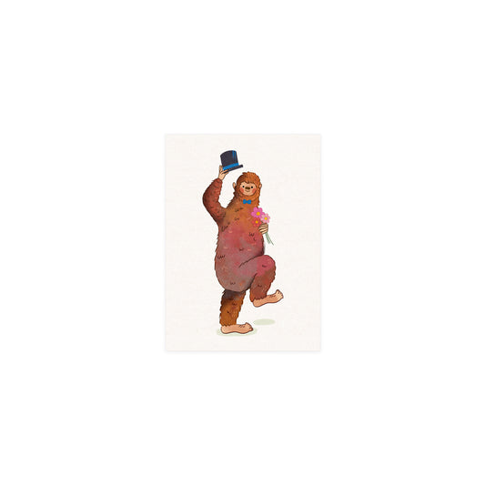 Big Foot Mini Art Print