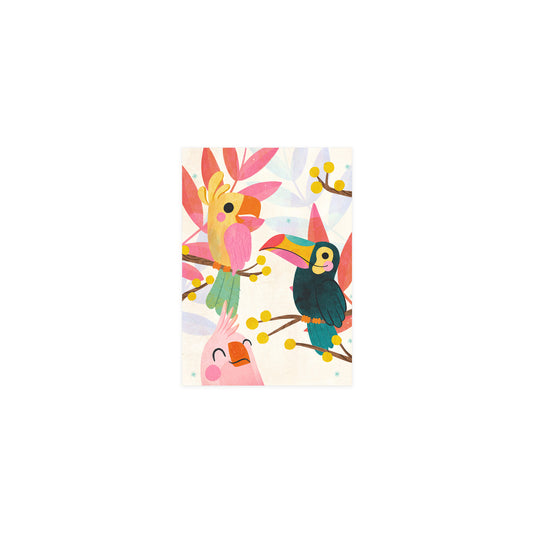Birds of Feather Mini Art Print