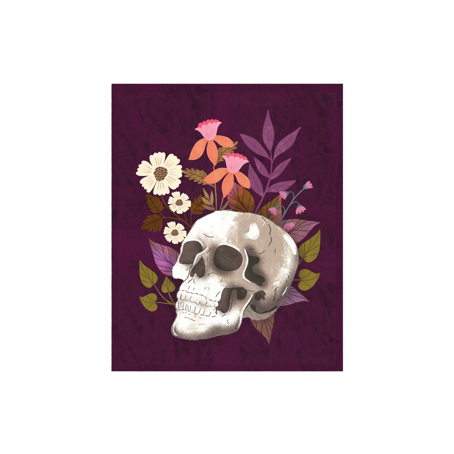 Skull Art Print