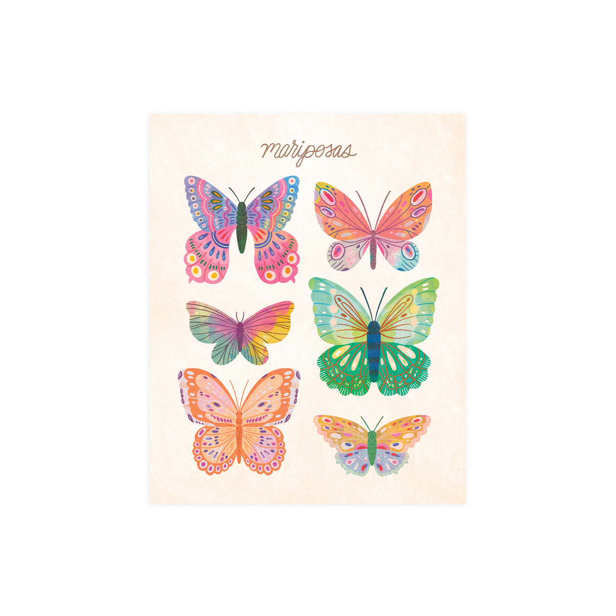 8x10 Mariposas Art Print