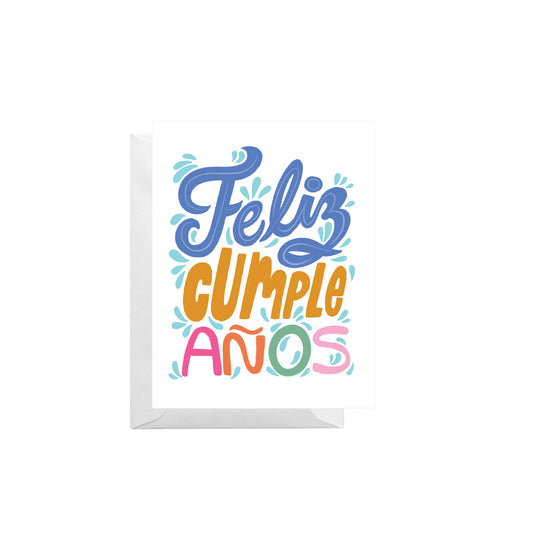 Feliz Cumpleanos Greeting Card