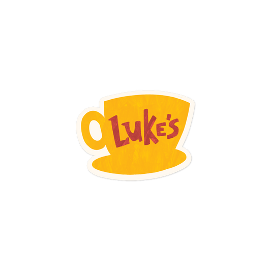 Lukes Diner Vinyl Sticker