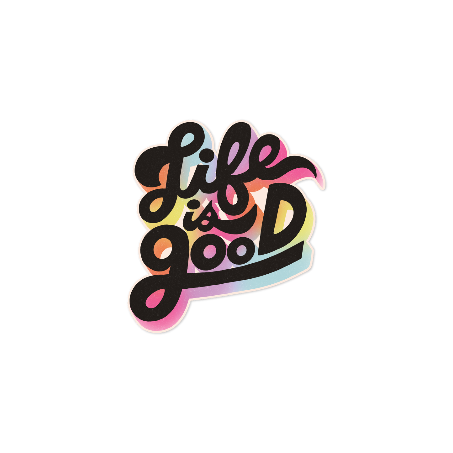 Life is Good Vinyl Sticker