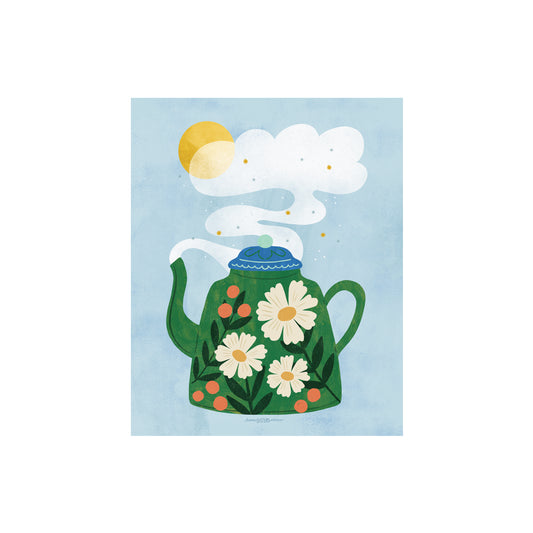 Tea Pot Art Print